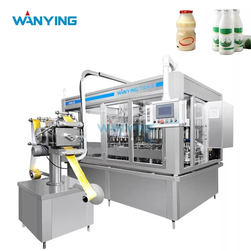 Máquina llenadora y selladora de papel de aluminio